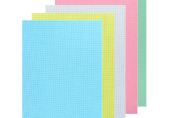 FICHES BRISTOL QUADRILLÉE BLEU FORMAT A4 PAQUET DE 100