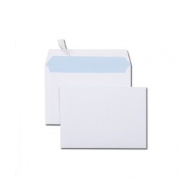 LOT DE 50 ENVELOPPES BLANCHES 120×170 MM