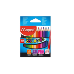 12 CRAYONS DE COULEUR MAPED MINI COLOR’PEPS