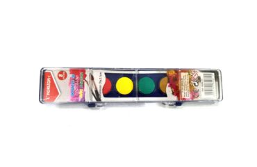 PEINTURE AQUARELLE DE 8 PASTILLES AVEC PINCEAU