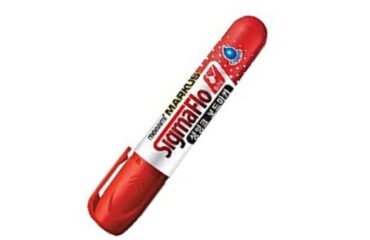 MARQUEUR MONAMI SIGMAFLO EFFAÇABLE POINTE RONDE ROUGE