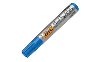 MARQUEUR PERMANENT BIC 2000 ROND BLEU