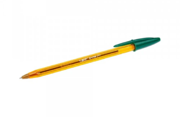 STYLO A BILLE BIC CRISTAL POINTE FINE ORIGINAL VERT